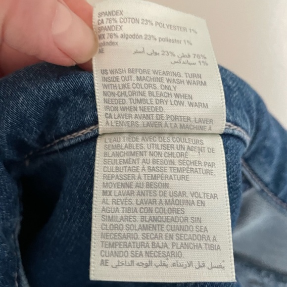 First Impressions Denim blue jacket, size 3-6m - Picture 5 of 5